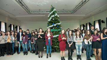 Համալսարանում մեկնարկել են ամանորյա միջոցառումները